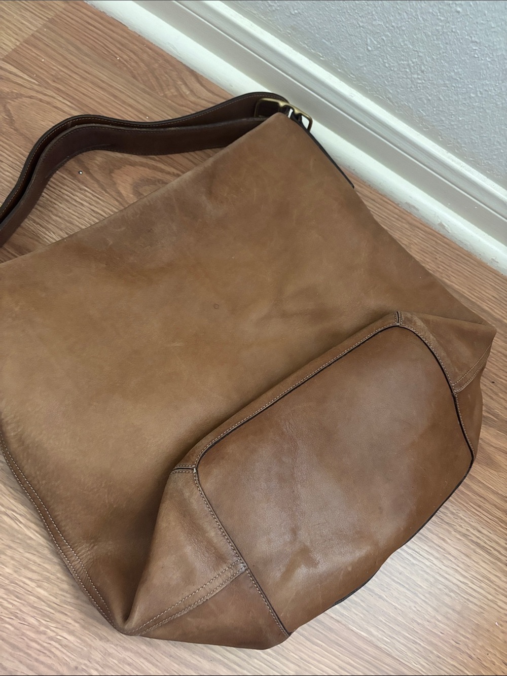 Coach Brown Leather Shoulder Hobo - Picture 2 of 6
